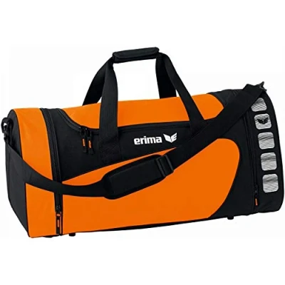 Afbeelding van Erima sporttas Club 5 oranje/zwart L