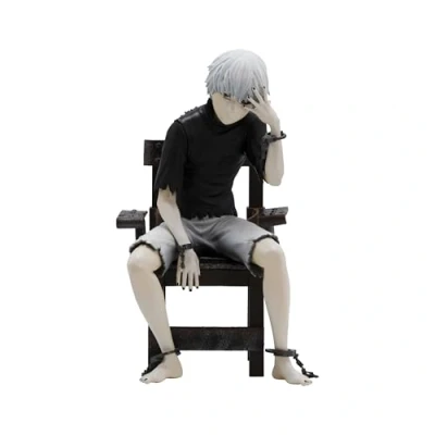 Afbeelding van Abysse Corp Tokyo Ghoul actiefiguur Kaneki 1:10 Scale bedrukt, van pvc, in geschenkverpakking.