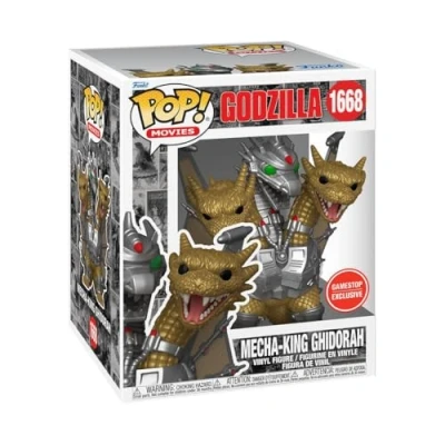 Afbeelding van Funko Pop Godzilla vs. King Ghidorah (1991) Vinyl Figuur Pop! 15 cm 70e verjaardag Mecha