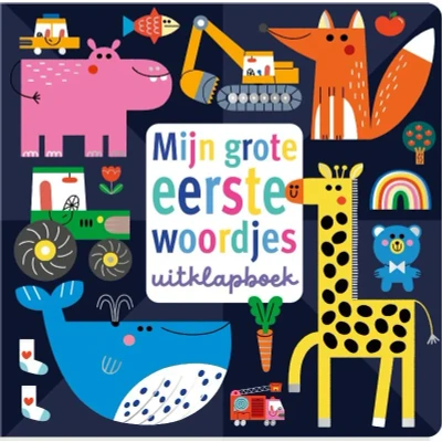 Afbeelding van Mijn grote eerste woordjes uitklapboek (Hardback)