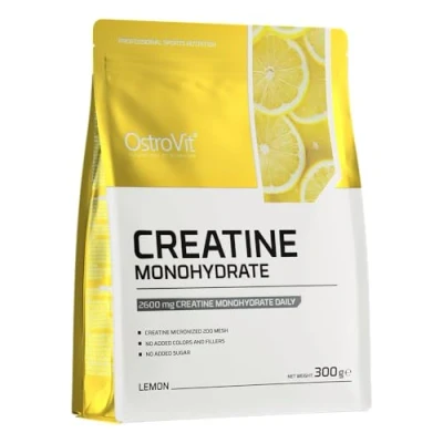 Afbeelding van Creatine OstroVit Monohydraat 300 g Citroen Supplements