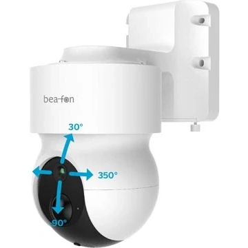Afbeelding van Beafon SAFER 2S Pro, Caméra de sécurité IP, Extérieure, Sans fil, Amazon Alexa &amp; Google Assistant, Plafond/mur, Blanc