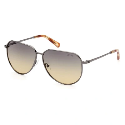 Afbeelding van Guess Gu00089 Zonnebril Grijs Man
