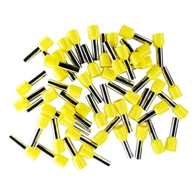 Afbeelding van Adereindhulzen 6,00 mm² geel, geïsoleerd, 50 stuks