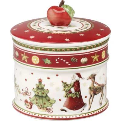 Afbeelding van Villeroy &amp; Boch koektrommel Winter Bakery Delight ø 12 cm