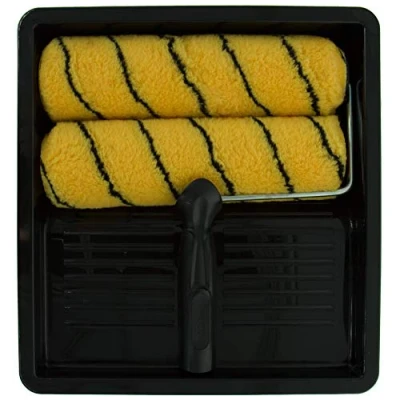 Afbeelding van ALL YOU NEED 43101 verfrollerset met 2 hoezen (4 delig)