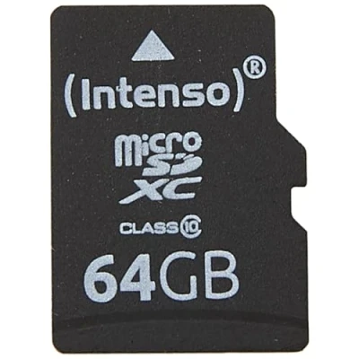 Afbeelding van Intenso High Performance microSDXC kaart 64 GB Class 10 Incl. SD adapter