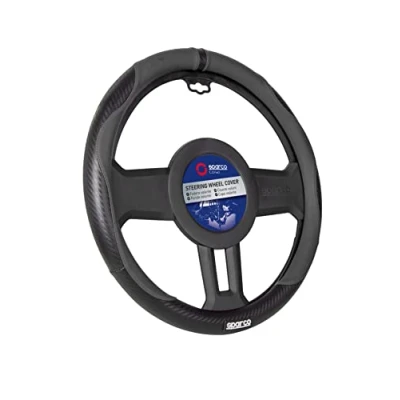 Afbeelding van Stuurhoes Sparco SPCS128BK Ø 37 38 cm Zwart