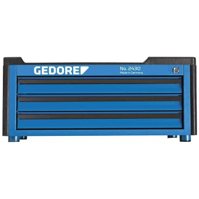 Afbeelding van Gedore Gereedschap opzetkist met 3 laden 2430