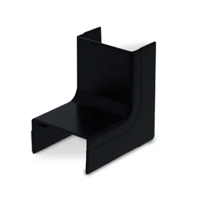 Afbeelding van Canalit Systeem25 Binnenbocht 25x13 Zwart