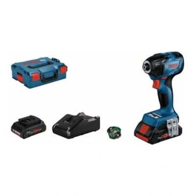 Afbeelding van Bosch Professional GDR 18V 210 C 06019J0102 Accu draaislagmoeraanzetter 18 V 4.0 Ah Li ion Incl. Bluetooth module, 2 accus, lader, koffer