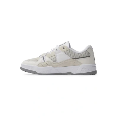 Afbeelding van DC Shoes Construct Skateschoenen, Maat: 41, Owh off white Leer