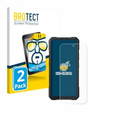 Afbeelding van BROTECT (2 Stuks) Schermbeschermer voor Cubot KingKong X Screen Protector Transparant