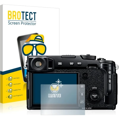 Afbeelding van BROTECT (2 Stuks) Antireflecterende Beschermfolie voor Fujifilm X Pro2 Anti Glare Screen Protector, Mat, Ontspiegelend