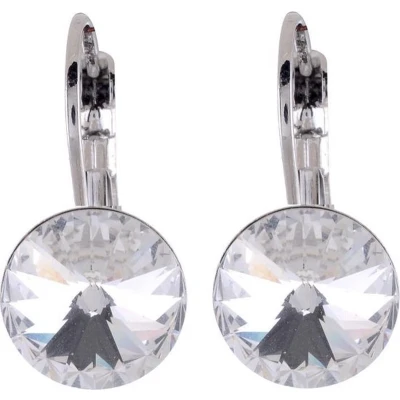 Afbeelding van Behave Oorhangers 8 mm met swarovski elements