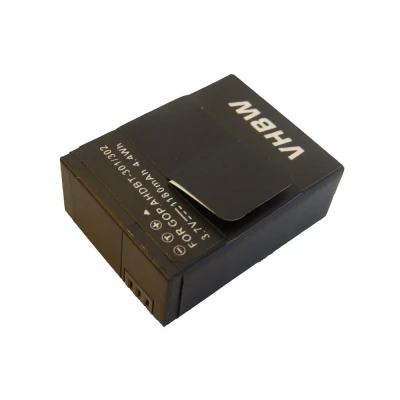 Afbeelding van Camera accu compatibel met GoPro Hero3 en Hero3+ vervangt AHDBT 201, 301 302 / 1180 mAh