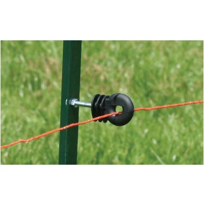 Afbeelding van Afstandschroefisolator Gebogen 18 Cm Metalen Paal 15 Stuks