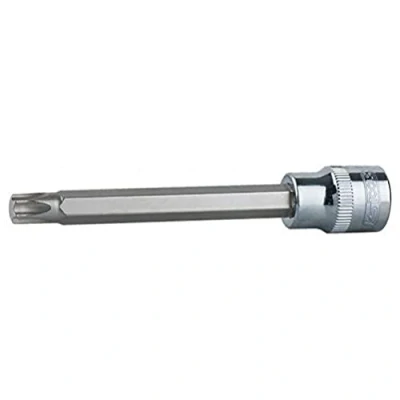 Afbeelding van KS Tools, Dopsleutel + dopmoer, 1/2&quot; CHROMEplus bitmof lang