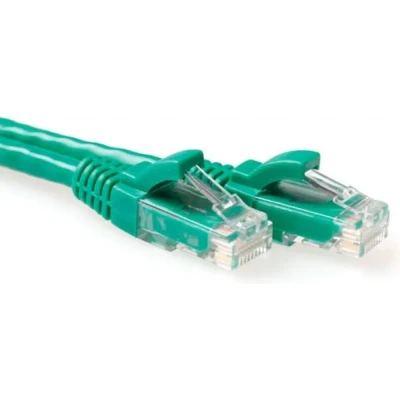 Afbeelding van ACT IB2720 U/UTP CAT6A Patchkabel Snagless Groen 20 meter