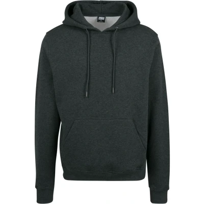 Afbeelding van Urban Classics Basic Terry Hoodie, Heren, Maat: Small, Charcoal