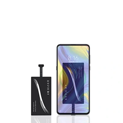 Afbeelding van Type C Qi oplaadontvanger, USB draadloze oplaadontvangermodule voor smartphone met interface, snel draadloos opladen