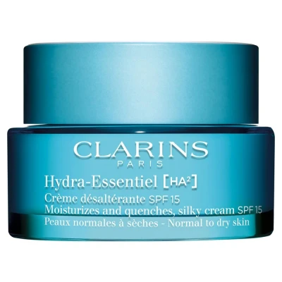 Afbeelding van Clarins Hydra Essentiel HA² Silky Cream SPF 15 Normal to Dry Skin 50 ml