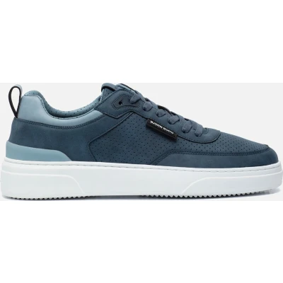 Afbeelding van Björn Borg Sneakers laag, Heren, Maat: 41, Blauw Veloursleer