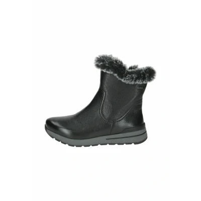 Afbeelding van Caprice Dames warme voering 9 26411 43 modelaarzen, Black Nappa, 42 EU breed, Breed