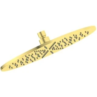 Afbeelding van Ideal standard idealrain hoofddouche 300 mm met kogelgewricht brushed gold a5803a2