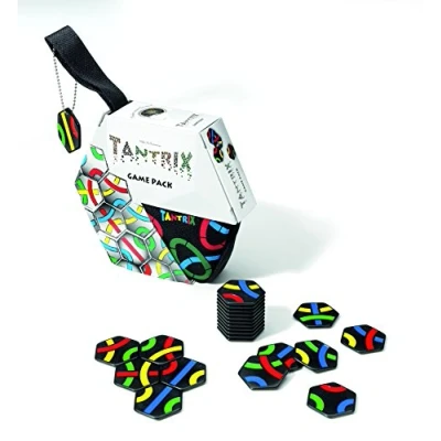 Afbeelding van Tantrix 53001 Game Pack Strategiespel en puzzel, zwarte speelstenen