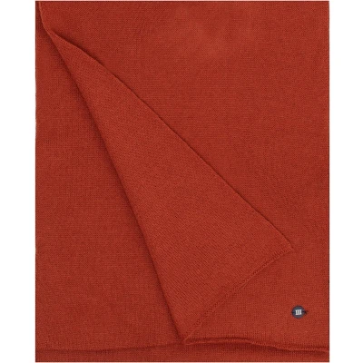 Afbeelding van TRESANTI snow Fijn gebreide sjaal met logo III Bordeaux rood