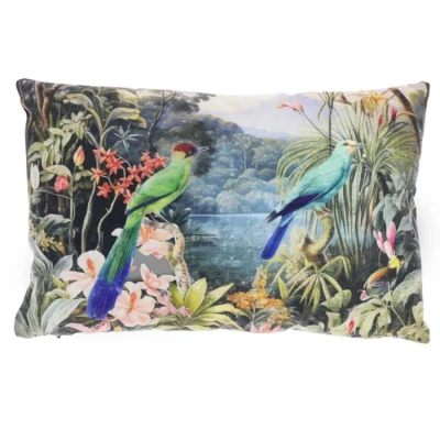 Afbeelding van Unique Living Sierkussen Winter tropical Dessin 2 40x60cm