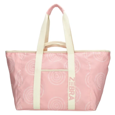 Afbeelding van Zebra Trends Elise Strandtas Natgoedvak Ritsvak Praktisch Stijlvol Roze boho