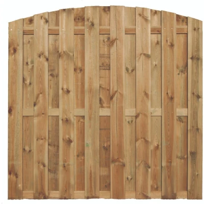 Afbeelding van Intergard Schutting tuinscherm 15 planks toog 180x180cm