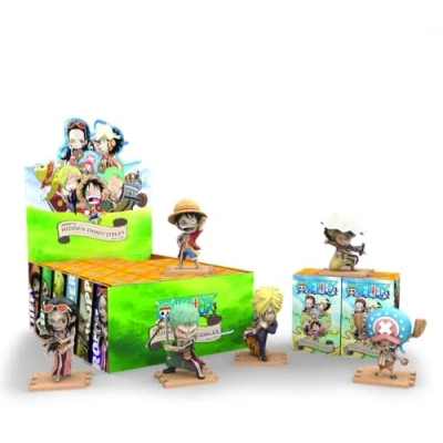 Afbeelding van Hidden Dissectibles van Mighty Jaxx Freeny: One Piece Serie 1 Blinde doos met speelgoedfiguren om te verzamelen Verzegelde verpakking 12 stuks