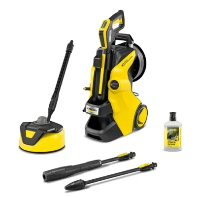 Afbeelding van Kärcher K 5 Premium Power Control Flex Home Hogedrukreiniger PremiumFlex hogedrukslang 145 bar 500 l/u 40 m²/u Slanghaspel T Terrasreiniger Reinigingsmiddel App ondersteuning