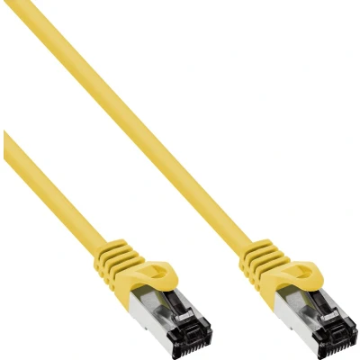 Afbeelding van S/FTP CAT8.1 40 Gigabit netwerkkabel / geel LSZH 2 meter