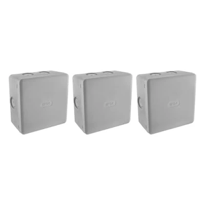 Afbeelding van Debflex 718814 Elektrische verdeelkast voor buiten, 3 aansluitdozen IP54, 115 x cm, stuks