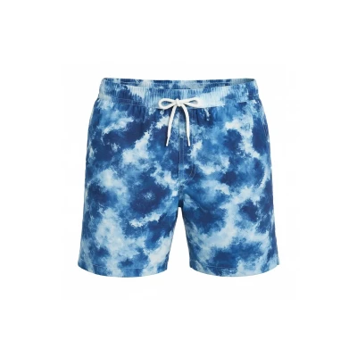 Afbeelding van Blackspade effect MIT BEIN Zwemshorts, Heren, Maat: Small, Denim print