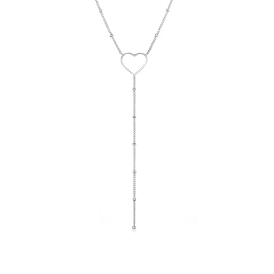 Afbeelding van Elli HERZ Kombinierbar Ketting, Dames, Maat: 60, Silber