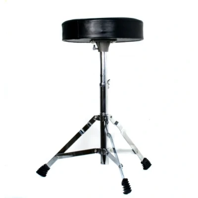 Afbeelding van RockJam DP 001 Verstelbare Drumkruk met gecapitonneerde zitting, zwart