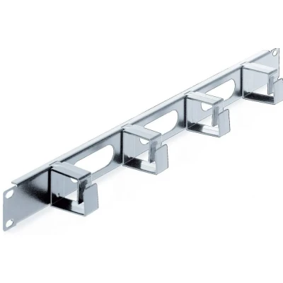 Afbeelding van Intellinet Kabelbeheer voor kasten van 48,3 cm 19 inch 1 HE 4 kleine kunststof ringen grijs 711043