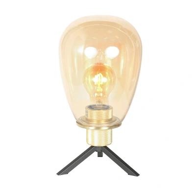 Afbeelding van Steinhauer tafellamp Reflexion amberkleurig 2682ME