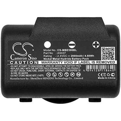 Afbeelding van CS MBE500BL Batterijen 2000mAh compatibel met [IMET] BE5000, I060 AS037, M550S, M550S Wave L, S vervangt AS037