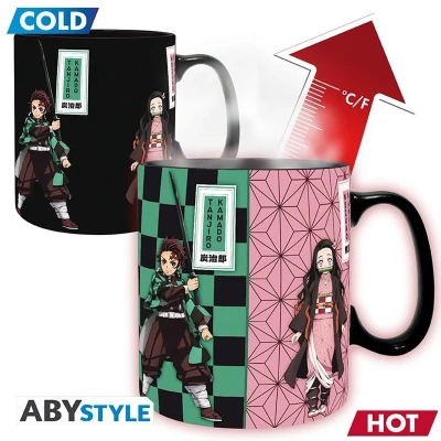 Afbeelding van Demon Slayer Heat Change Mug Tanjiro &amp; Crew