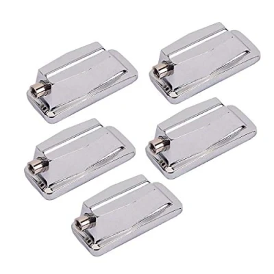 Afbeelding van Alnicov Metalen Klauw Haak Snare Drum Lug voor Jazz Set Kit Accessoires 5 STKS,Chrome