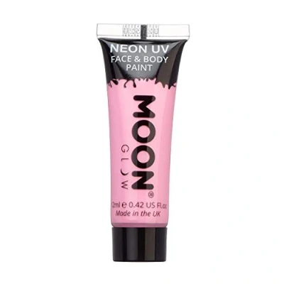 Afbeelding van Moon Glow Pastel Neon UV Face Paint, Pink, Single, 12ml