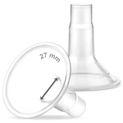 Afbeelding van Maymom MyFit 27mm Shield (2pc) Compatibel w Widemouth Connector Niet Originele Spectra S2 Accessoires S1 Pomp Onderdelen Flens