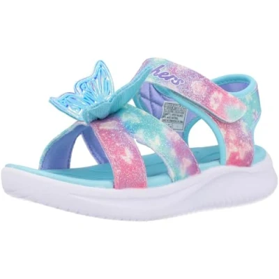 Afbeelding van Skechers S Lights\Xae Jumpsters Zandal Bu Meisjes Sandalen Aqua