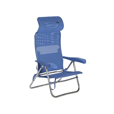 Afbeelding van Crespo Strandstoel AL/205 Compact Blauw